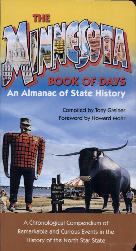 Minnesota Book of Days